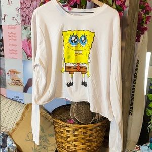 Spongebob long sleeve tee